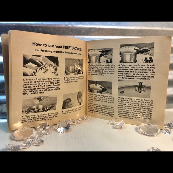Vintage Cookbook Presto Slow Cooker Recipe - Picture 5 of 7